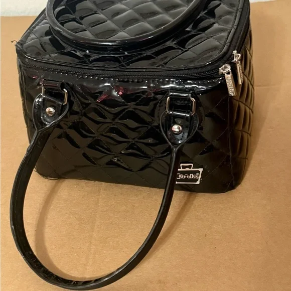 Caboodles Black Quilted Cosmetic Bag - Picture 3 of 16